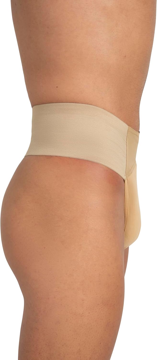 Capezio Men's Quilted Cotton Panel Thong Dance Belt