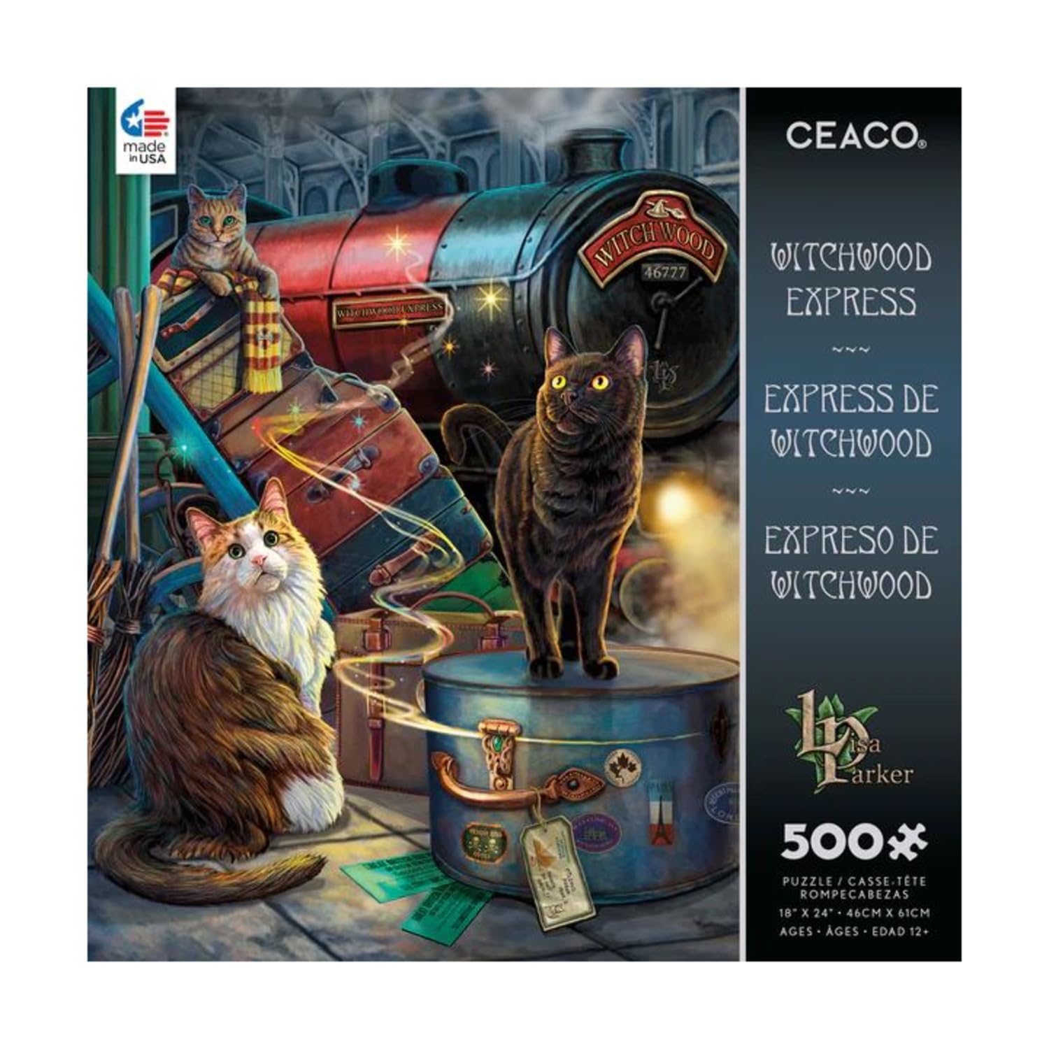 Ceaco - Night Spirit - Witchwood Express - 500 Piece Jigsaw Puzzle