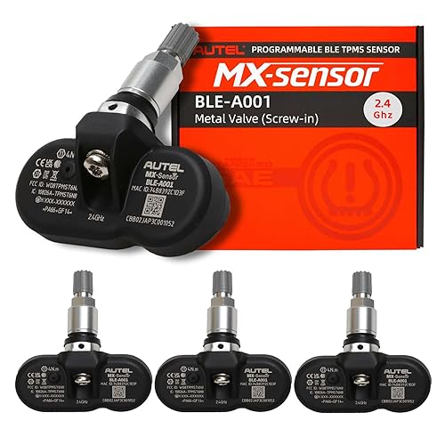 Autel MX-Sensor BLE, sensor Bluetooth de baja energía 2024, preprogramado para modelos Tesla 3YSX, programable para vehículos equipados con BLE,