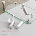 2 Pack Computer Monitor Riser with Height Adjustable Multi Media Desktop Stand for Flat Screen LCD LED TV, Laptop/Notebook/Xbox One