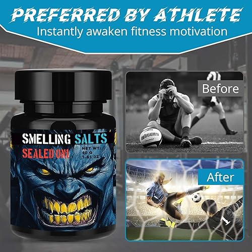 Miniatura 2 de Potent Salts Wake Up for Athletes, for Athletes in Hockey, Weightlifting and Powerlifting - Activate Before Smelling,Instant Energy, Enhanced Focus
