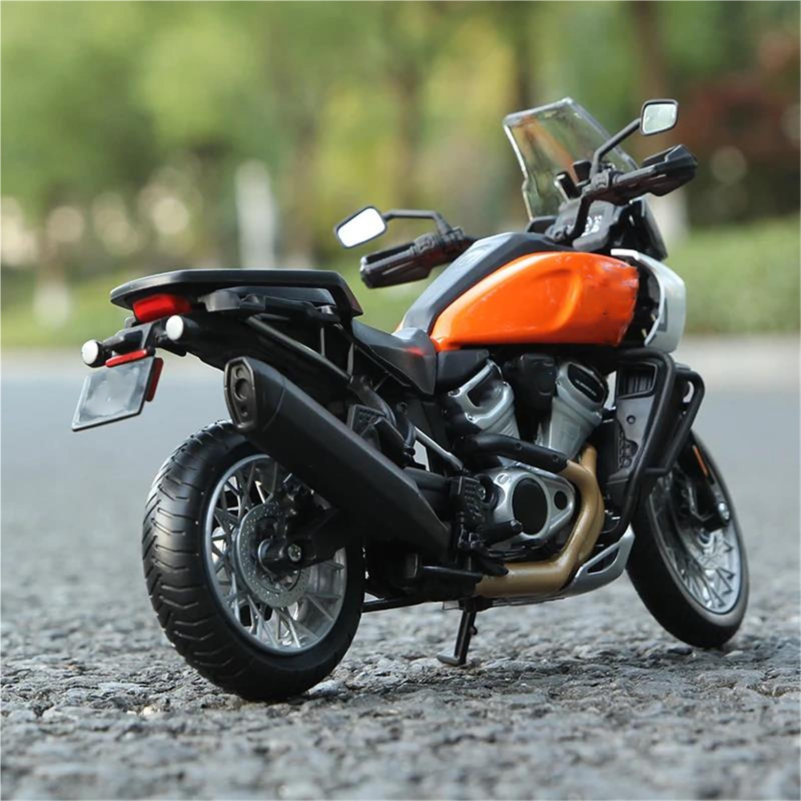 Modelo a Escala de Moto Modelo De Motocicleta Plástico Fundido A Presión Juguete Moto Coleccionable Escala 1/12 para Harley, para Davidson Y para Pan America 1250 2021