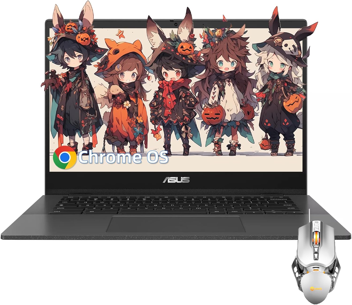 ASUS 14" Chromebook Business Laptop 14" FHD Display