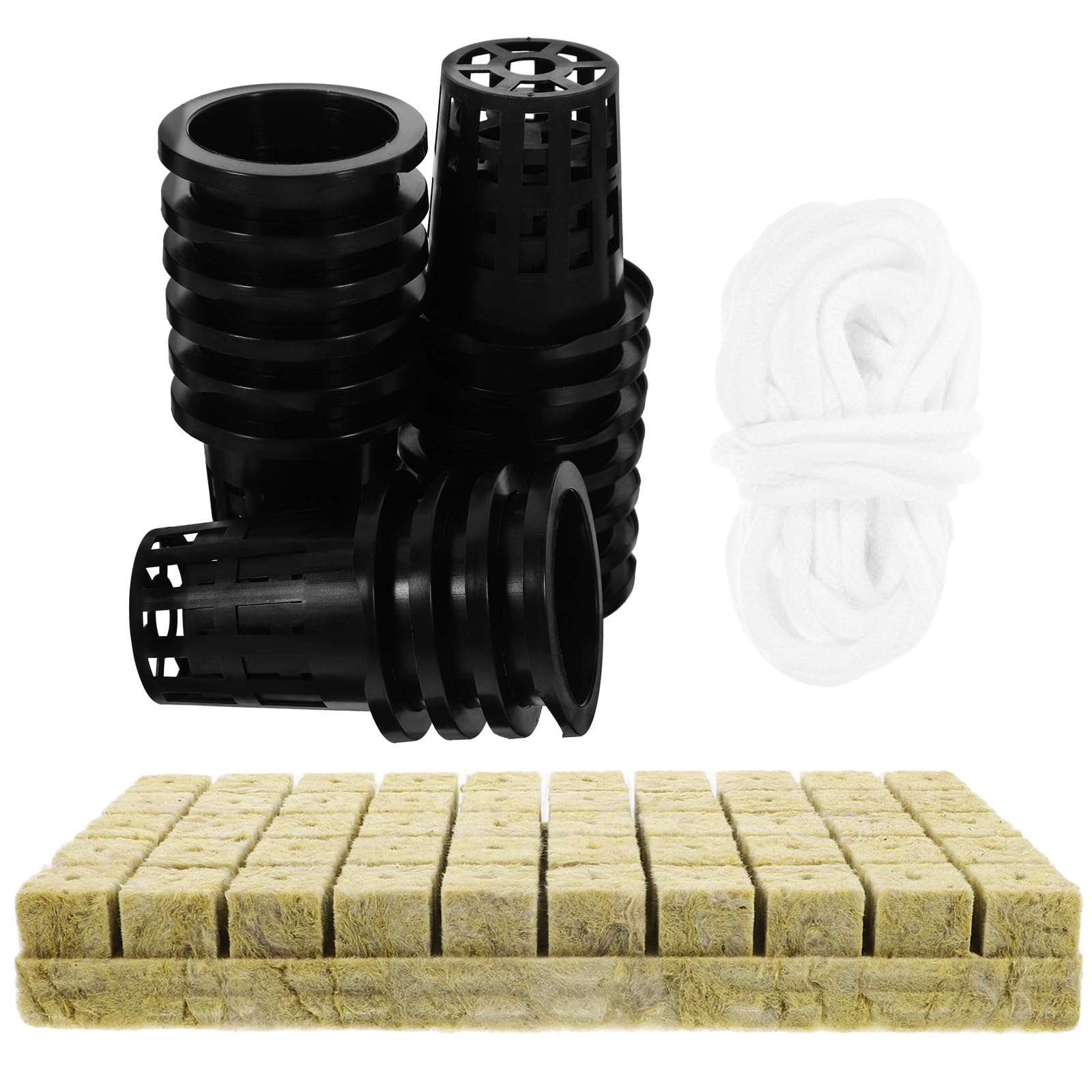 Kit de plantation hydroponique pour potager d'appartement compact et herbes aromatiques