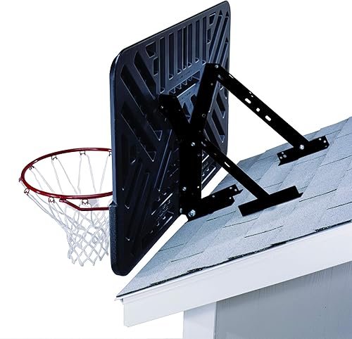 Miniatura 6 de Lifetime 71526 Combo de competición de tablero y llanta negro/orng, kit de montaje de tablero de baloncesto 9594 de 54 pulgadas y 9594