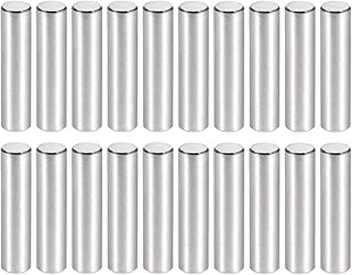 Metal Dowel Pin,Dowel Pins, 20 Pcs Dowel Pins, Diameter 5Mm Stainless Steel Dowel Rods Shelf Support Pin for Wooden Products, Double Beds, Engineerin,Length 35mm(Size:Length 100mm)(Length 65mm)