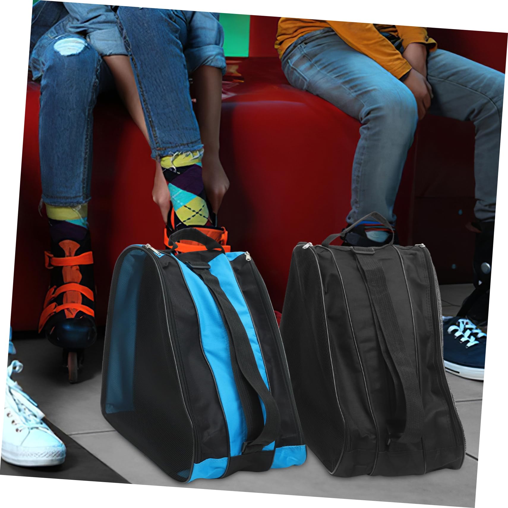 Pochette de Rangement pour Patins à Glace et Chaussures à Roulettes 2