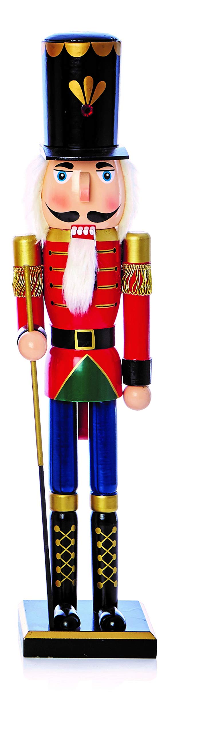 Festive Productions Red Premier Decorations Large 60 Centimeter Wooden Nutcracker Various Designs And Colours (Red)