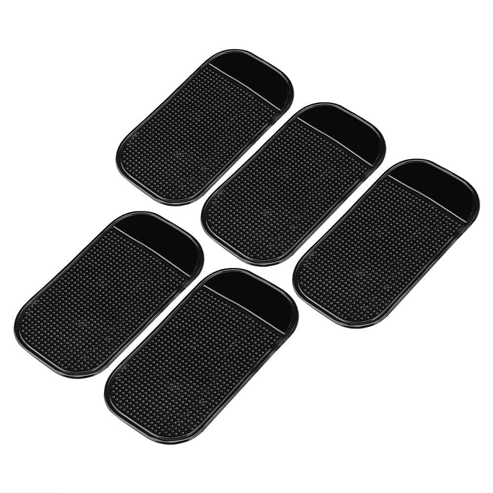 5 Szt. Podkładka Samochodowa, Deska Rozdzielcza Samochodu Mata Antypoślizgowa żaroodporna Lepka Antypoślizgowa żelowa Podkładka Lateksowa Dash Grip Pad Do Telefonu Komórkowego Okulary Przeciwsłoneczne
