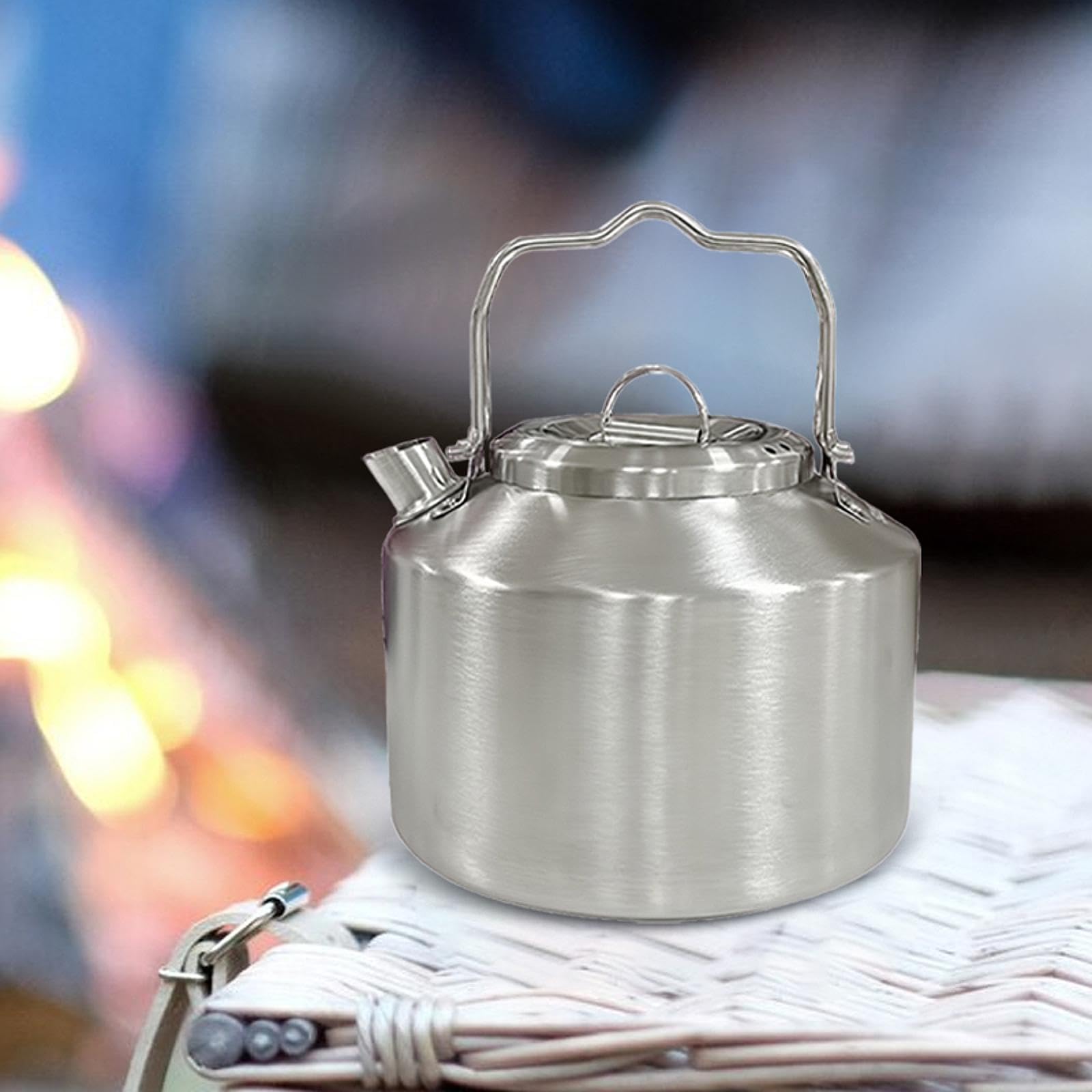 Ze stali nierdzewnej herbatę herbatę kawy garnek kuchenny kuchenki przenośne prezenty kempingowe Kettle herbata garnek do podróży na świeżym powietrzu progress