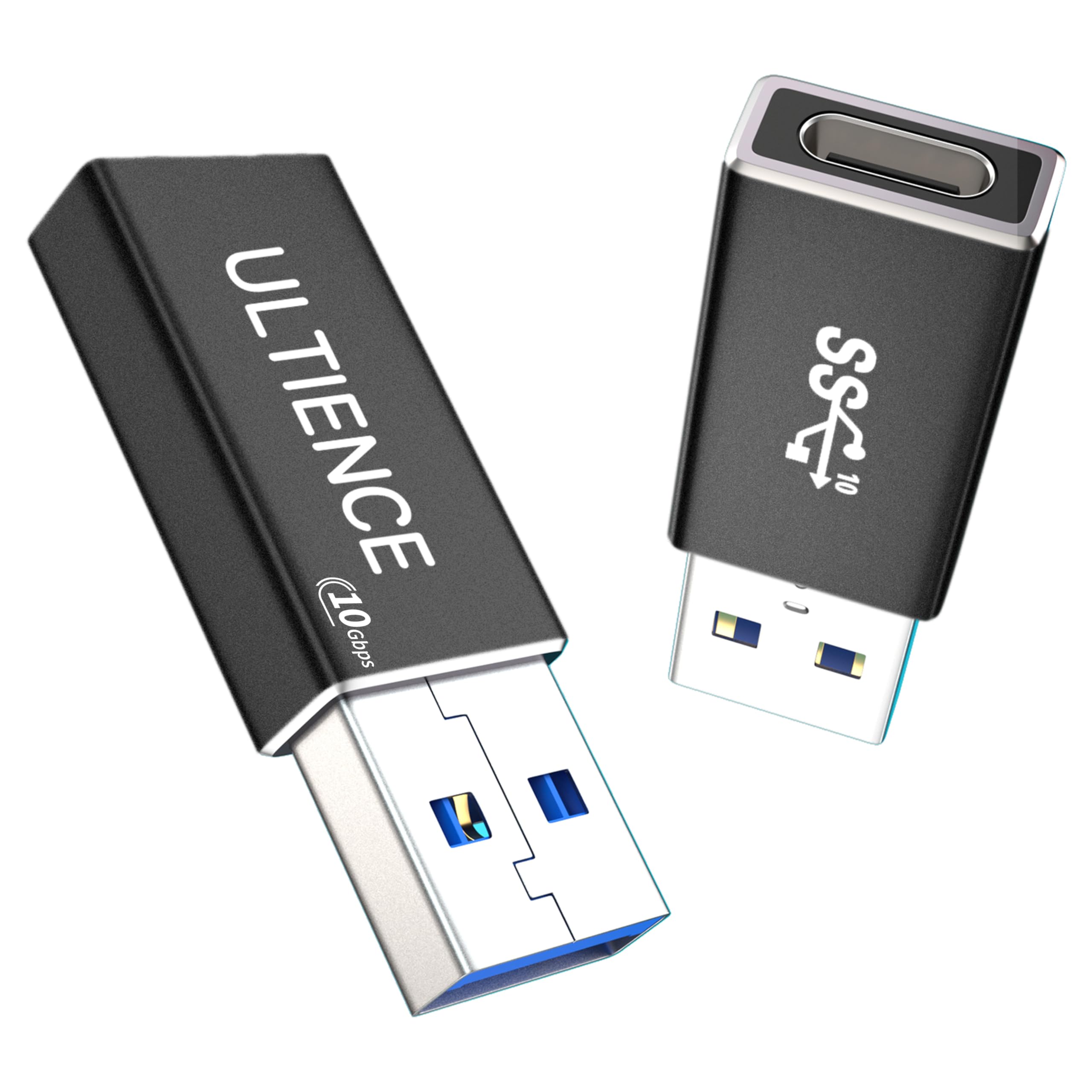 Amazon.com: [10Gbps 2 Pack] USB C Female to USB A Male Adapter