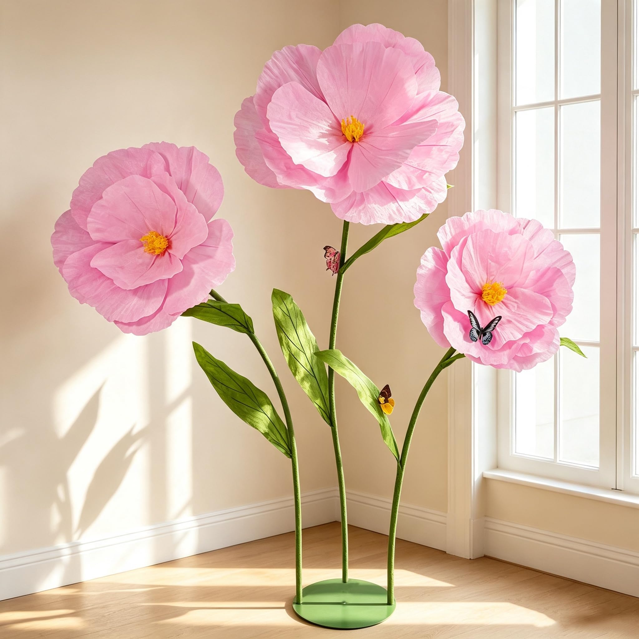 Photo 1 of PUIBTOIV 5.8 Ft Giant Artificial Flower with Stand