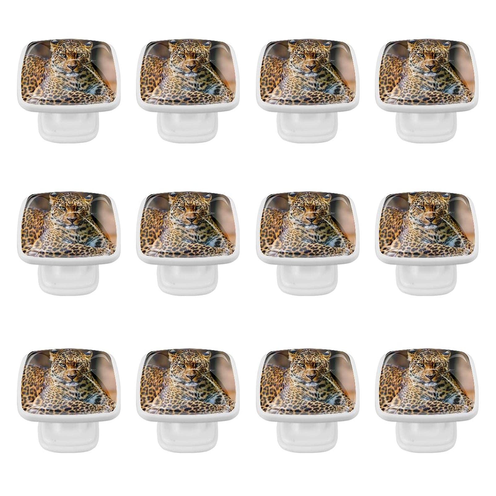 Boutons de commode léopard pour relooker les meubles de chambre