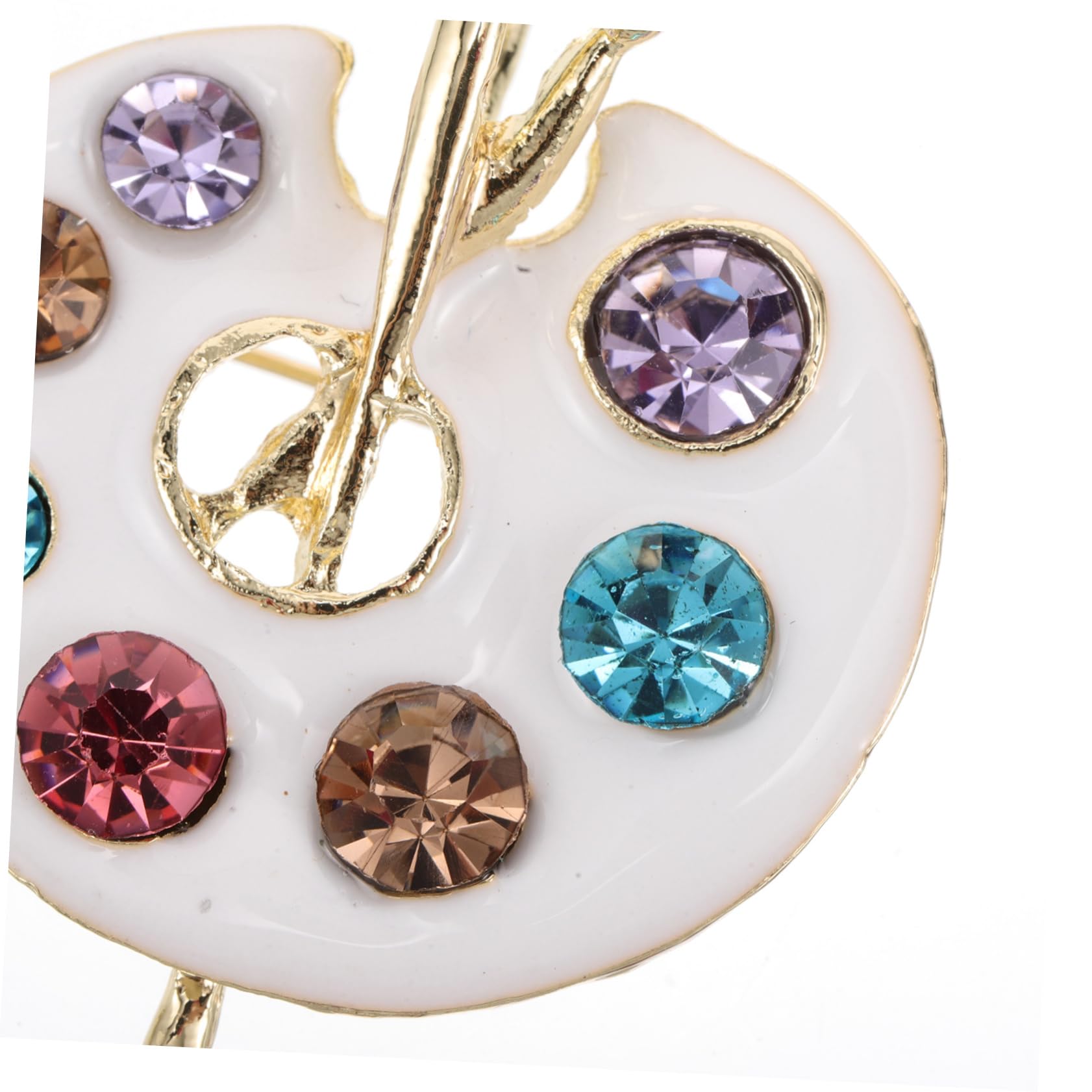Broches con diseño de Pintura al óleo goteando, Ideales para Trajes, Solapas, Sombreros, Corbatas y Accesorios para Vestidos.