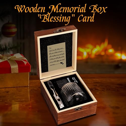 Miniatura 8 de Regalos de whisky para hombres, juego de vasos de whisky, juego de piedras de whisky, regalos de whisky para hombres, Acción de Gracias, Navidad,