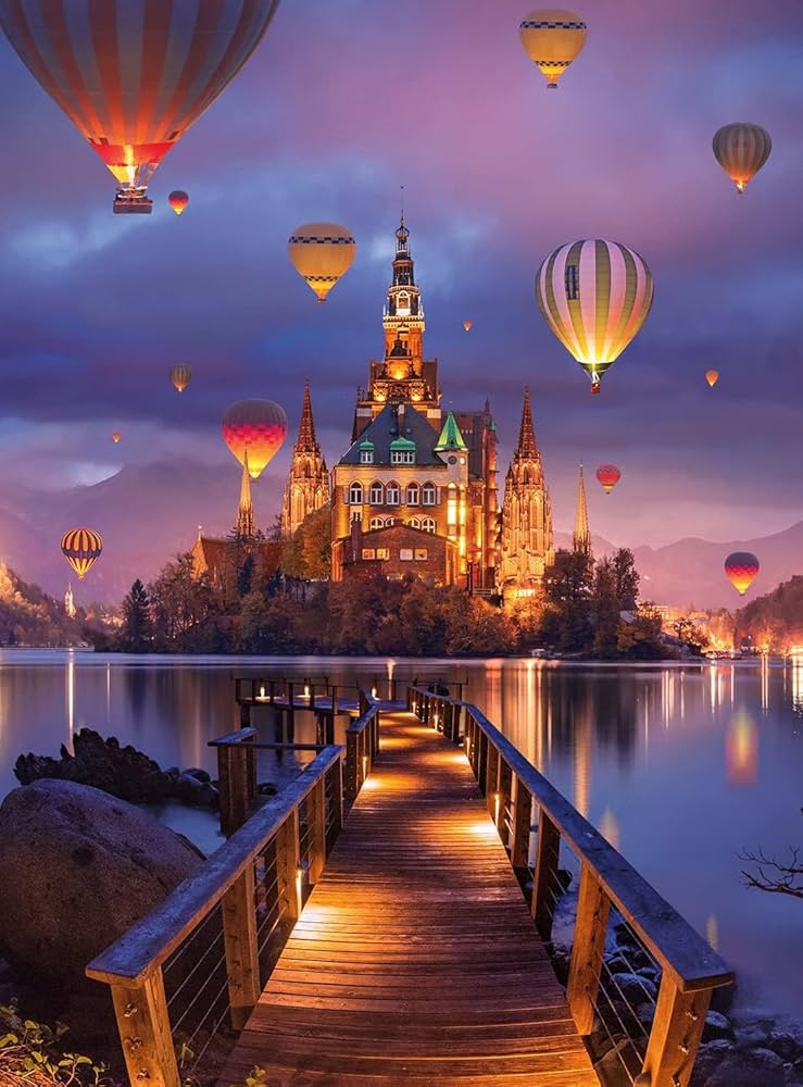 エッフェル塔と熱気球のジグソーパズル エッフェル塔と熱気球のジグソーパズル Amazon.co.jp: 1000ピース