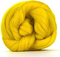 Vista 14 de Revolution Fibers Lana Corriedale teñida 8.2 onzas de parte superior de lana peinada de alta calidad 26 micras, 100% lana Corriedale pura