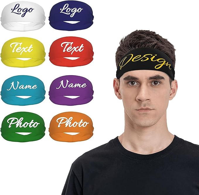 Custom Fashion Sport Headband Sweatproof Hairband