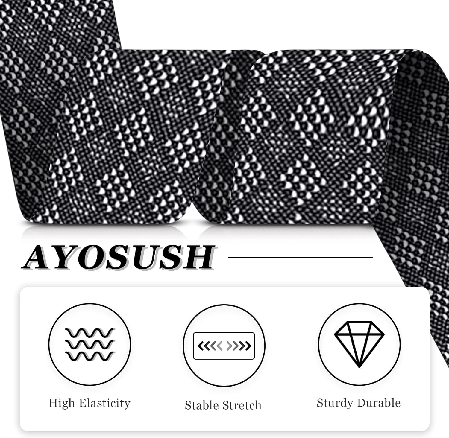 Suspenders for Men Button End Heavy Duty Big and Tall Adjustable Elastic - Image 3