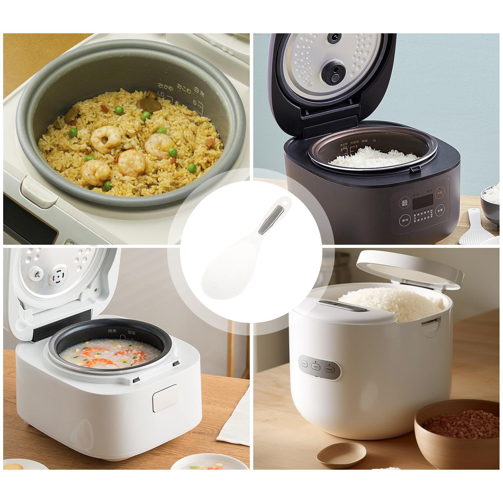 Cucchiaio Di Riso Per Cucina Cucchiai Da Riso In Plastica