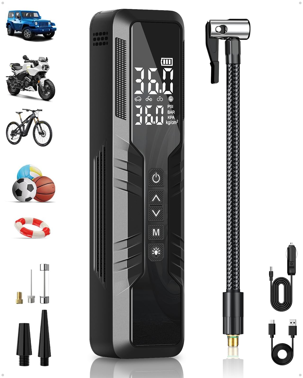 Tire Inflator Portable Air Compressor