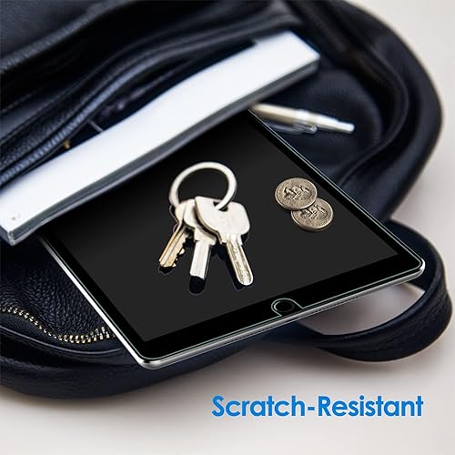 Miniatura 4 de JETech Protector de pantalla para iPad (10.2 pulgadas, modelo 2021/2020/2019, 9/8/7 generación), película de vidrio templado, 1 paquete