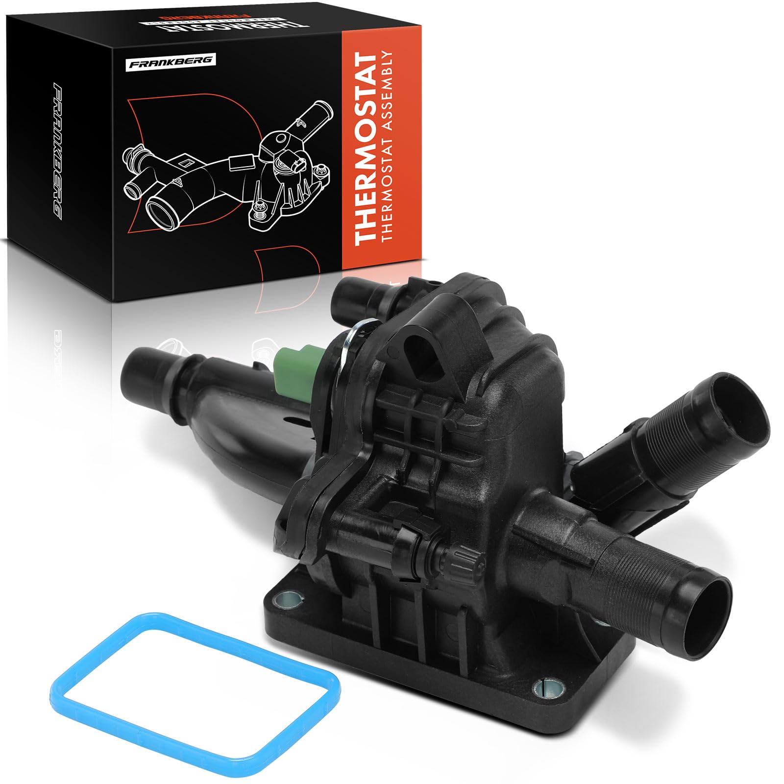 Frankberg Termostato 9684588980 | Compatible con: VF7 nervioso, C4 II NC, DS5, 308 II L3 LB LH LP LW, 2008 I CU, Caja Scudo 270 272, C5 III Ruptura RW