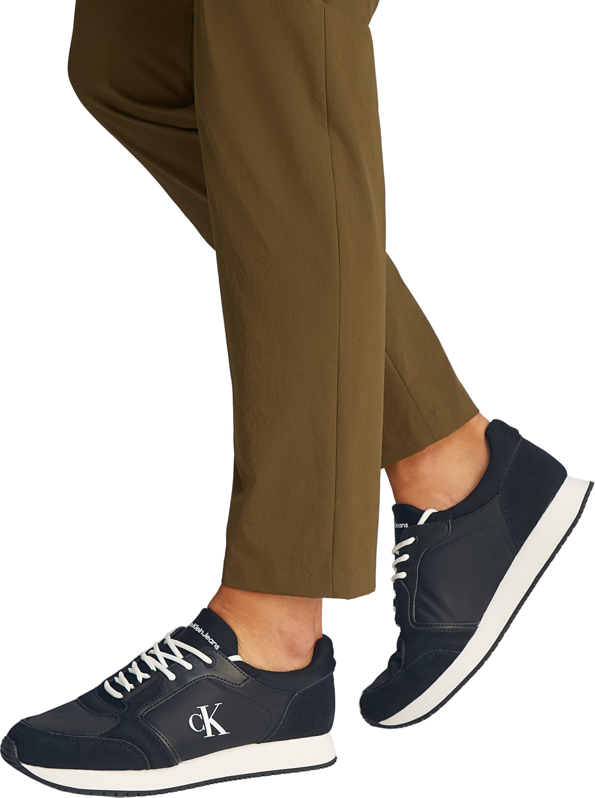 Calvin Klein Herren Runner Sneaker Sock Laceup Elegant