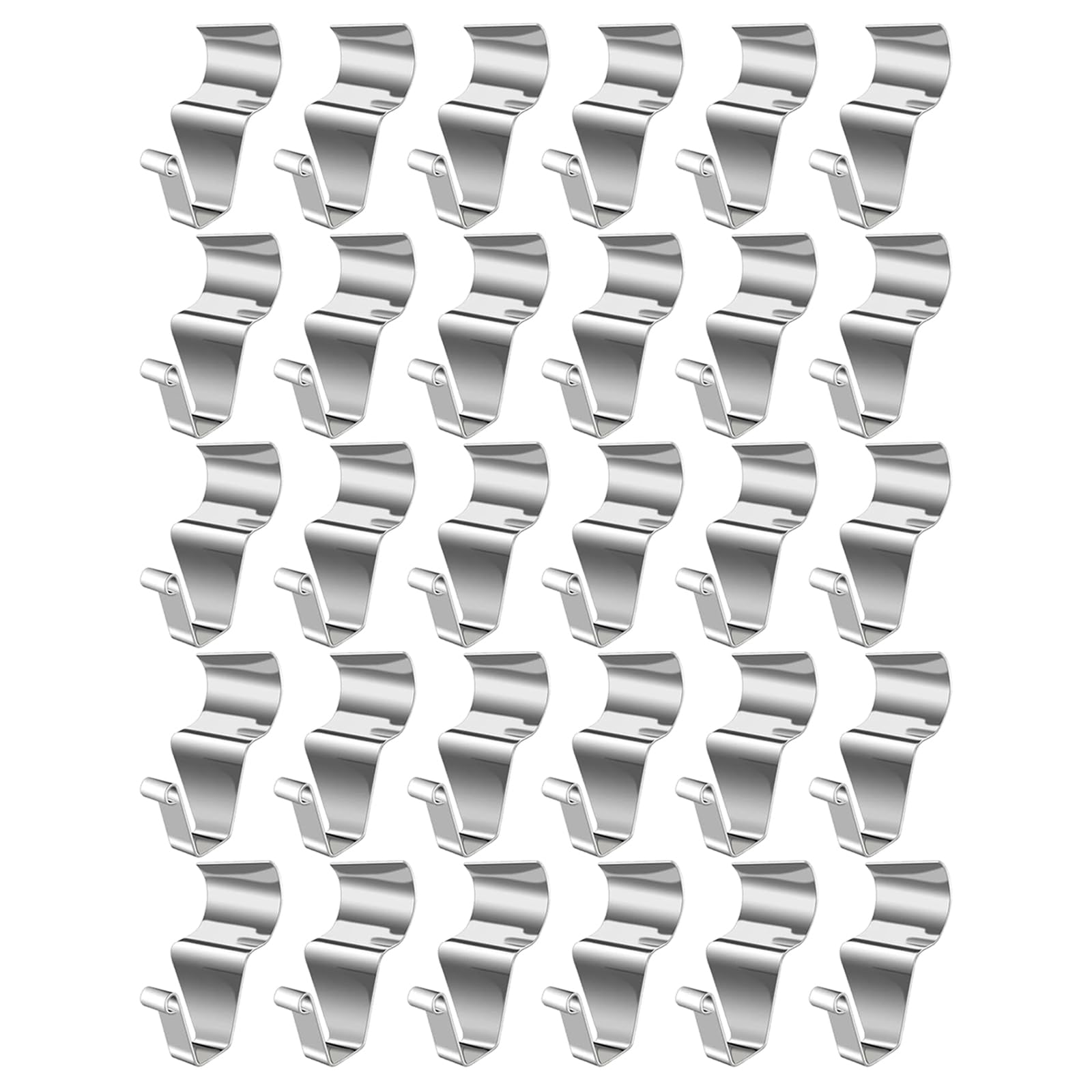 Kalttoy Functional Stainless Siding Hooks Practical Towel Hook Multipurpose Siding Hooks for Picture and Light Hanging No Drill Decorations Hanger