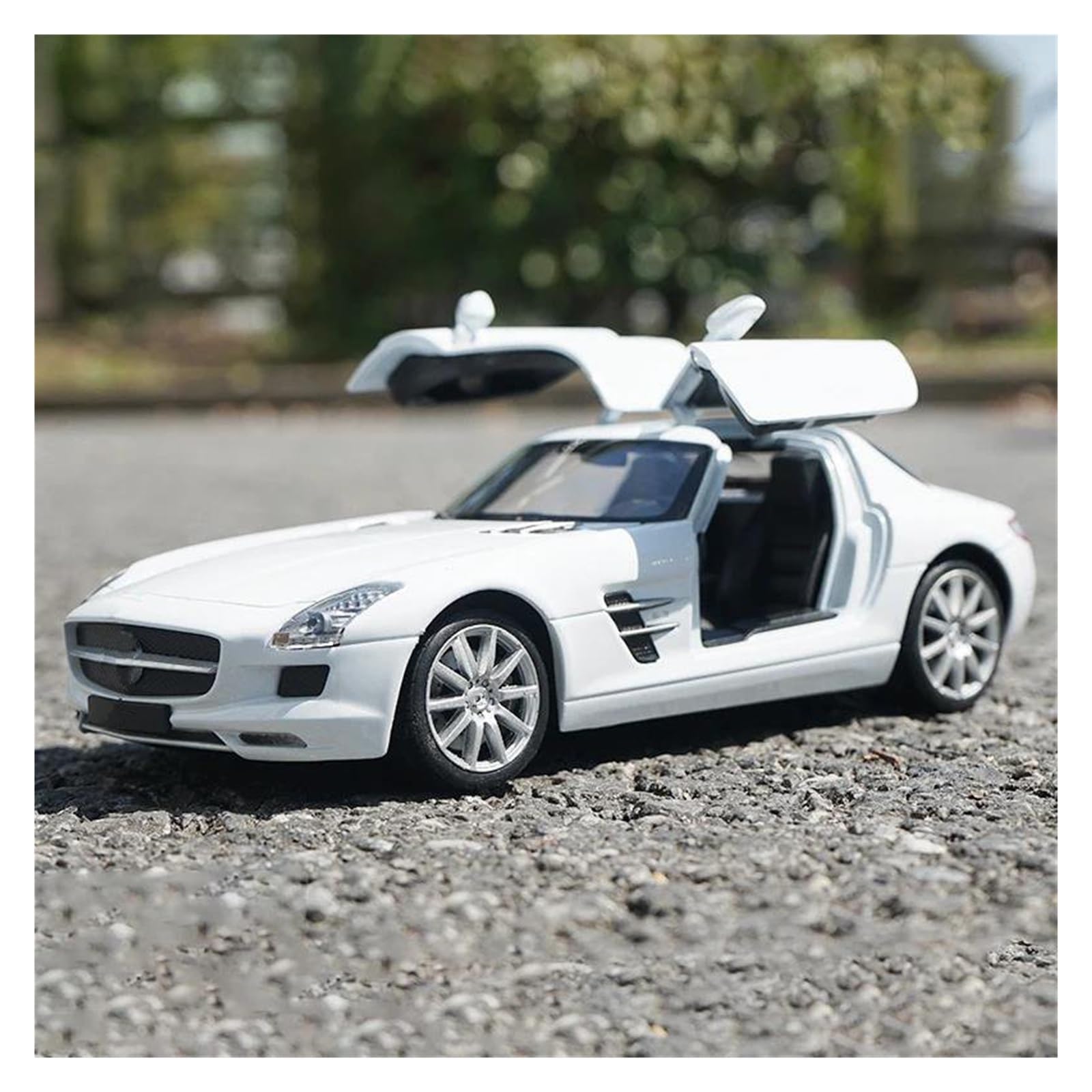 Btwodian Scale Model Car For Benz For SLS For AMG Diecast Model Car