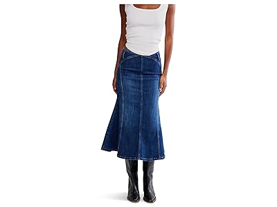 Free People Zia Denim Skirt Women
