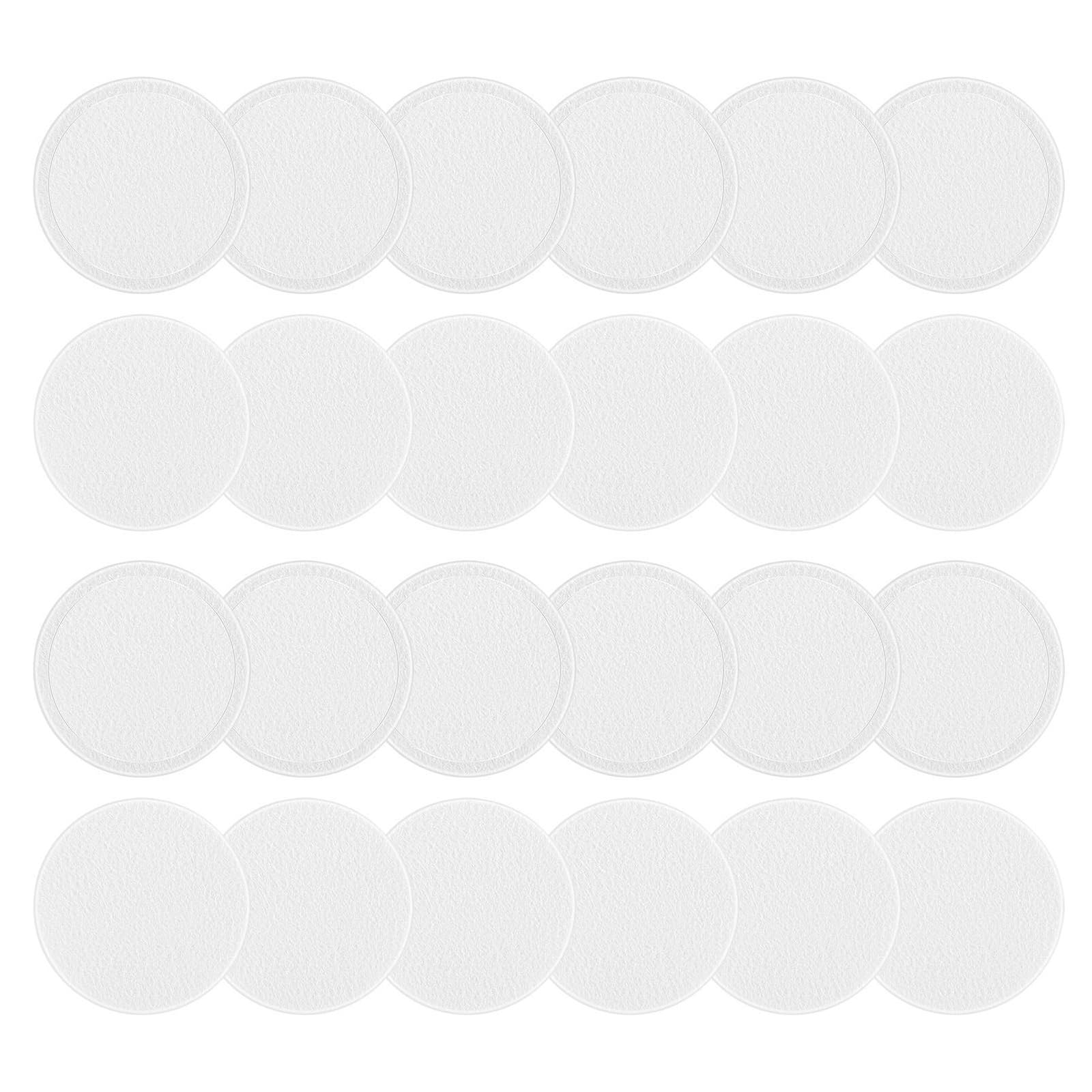 Tsophreniq 3Mm 24 Adhesive Monotub 2.95Inch Diameter Mushroom Grow Set Maintenance Less Installation Optimally Humidity Control Mushroom Growing Cotton Filter Pad
