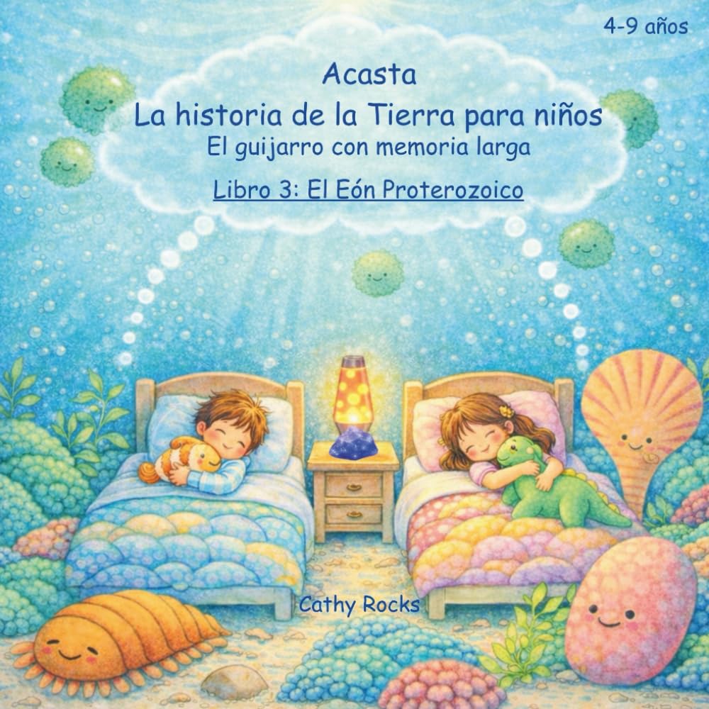 Acasta – La historia de la Tierra para niños: Libro 3: El Eón Proterozoico - Cuando el cielo se volvió azul (Acasta – Serie de cuentos para dormir sobre la historia de la Tierra)