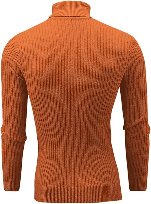 Kintted Turtleneck Pullover Sweaters 