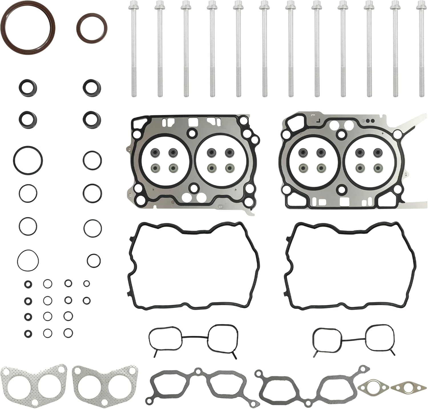 FB25 Engine Cylinder Head Gasket Set W/Bolts Fit For Subaru Forester Legacy Outback 2.5L 2013-2019 AHS6026 HS26524PT SB20HSB HS54992A 52532800
