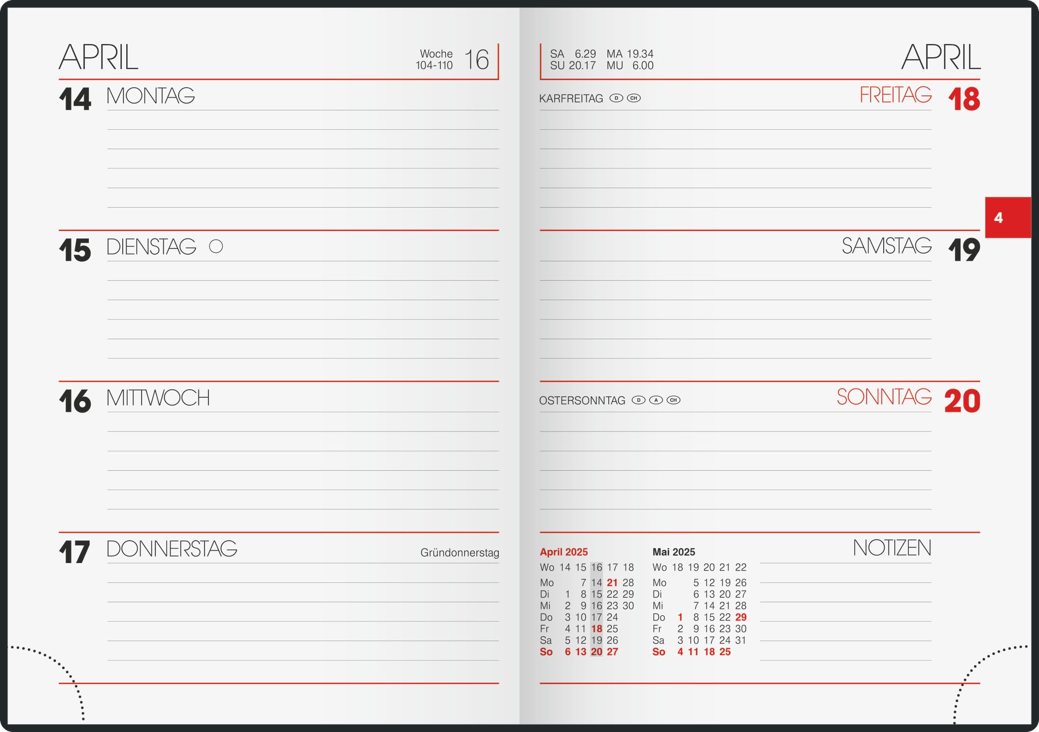 POPRUN Agenda De Bolsillo 2023 Seana Vista Pequeña 9 X 16,5 C