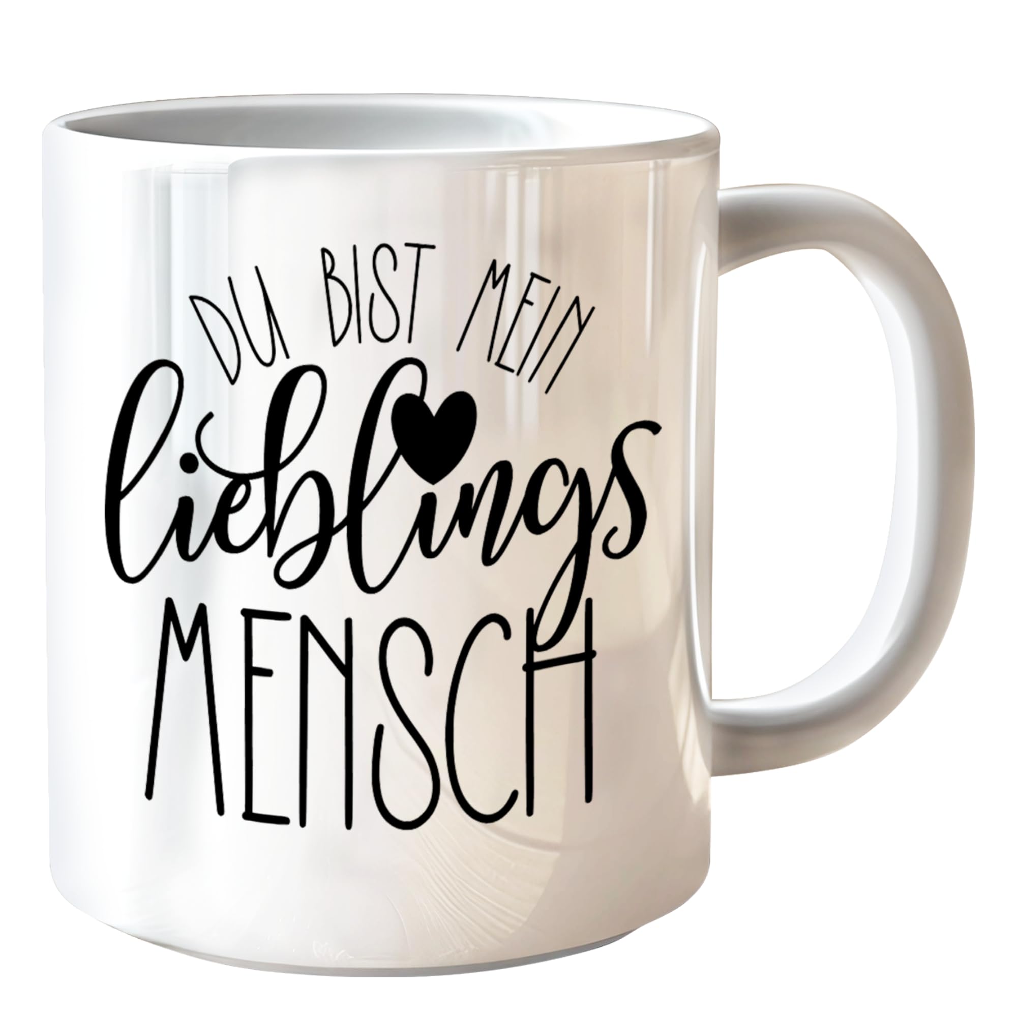Tasse Du bist mein Lieblingsmensch Valentinstag Liebe Kaffeetasse Geschenkidee Jahrestag für ihn und sie