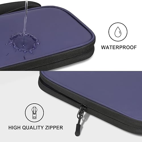 Miniatura 5 de FEACAN Soporte para pasaporte familiar, organizador de documentos de viaje, billetera premium para mujeres y hombres, bloqueo RFID, portátil,