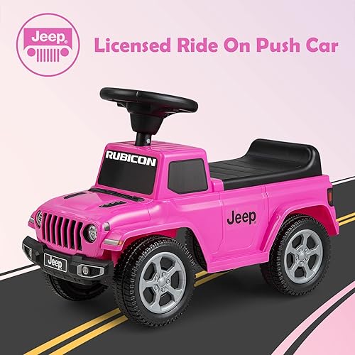 Miniatura 4 de INFANS Auto de empuje para niños juguete deslizante con licencia de pie a piso con sonido de motor bocina almacenamiento debajo del asiento regalo