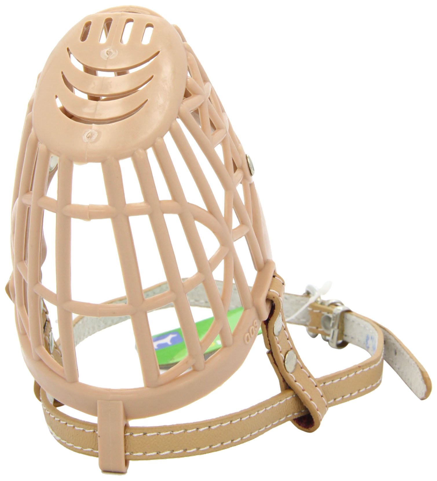 Kerbl 81013 kaganiec tworzywo sztuczne rozmiar 3 U, 24 cm, głębokość kosza 6 cm, brązowy