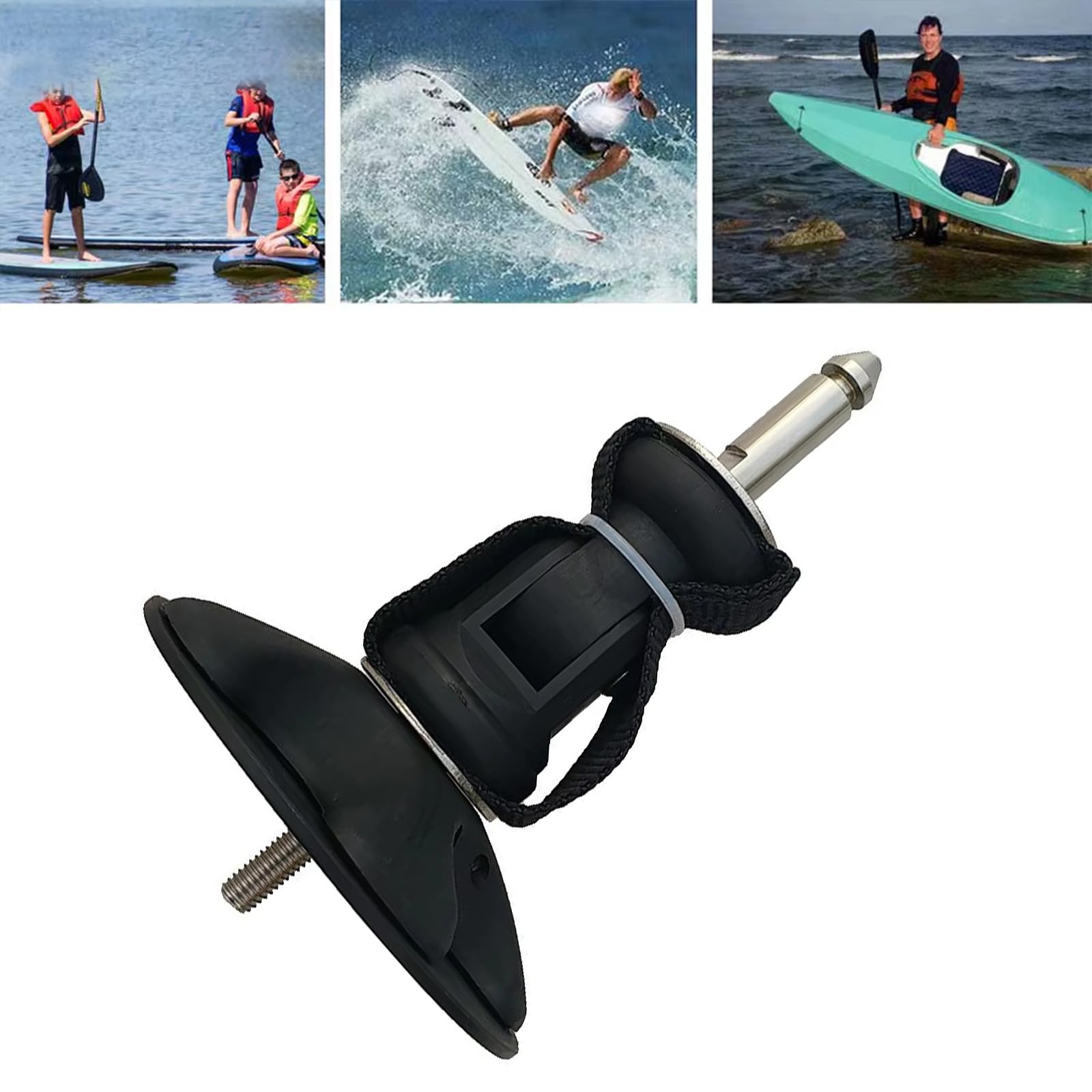 Surfing Tendon Joint Mast Foot Base 360 Gradi Universali Windsurf Mast Base Surf Piastra di base Vela Enduring Baseplate Sail
