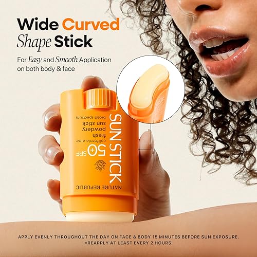 Miniatura 5 de NATURE REPUBLIC CALIFORNIA ALOE FRESH POWDERY SUN STICK Amplio Espectro SPF50+ (no probado en animales)