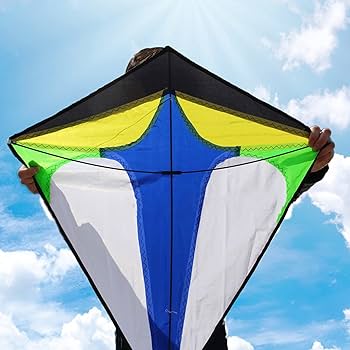 cdar Rhombus Kite Diamond Fashion Novelty Lightweight