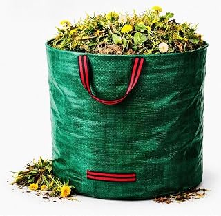 72Gal Extra Large Reusable Yard Waste Bags Heavy Duty Leaf Lawn Bags with Reinforced Handles, garden bag for Leaves, Grass Clippings, and Outdoor Cleanup.1-Pack