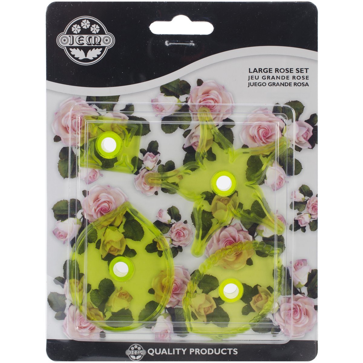 JEM - Tagliapasta per Cake Design - Set per Rose Grandi