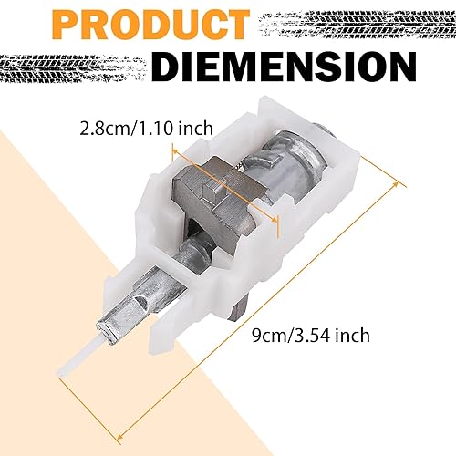 Vista 8 de Pasador de actuador del interruptor de encendido 924-704 para Jeep Wrangler Liberty Grand Cherokee 1995-2005 Dodge Neon Chrysler PT Cruiser Sebring