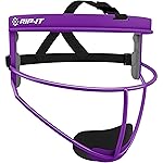 RIP-IT Original Defense Softball Face Mask | Lightweight Protective Softball Fielder\'s Mask | Youth | Purple