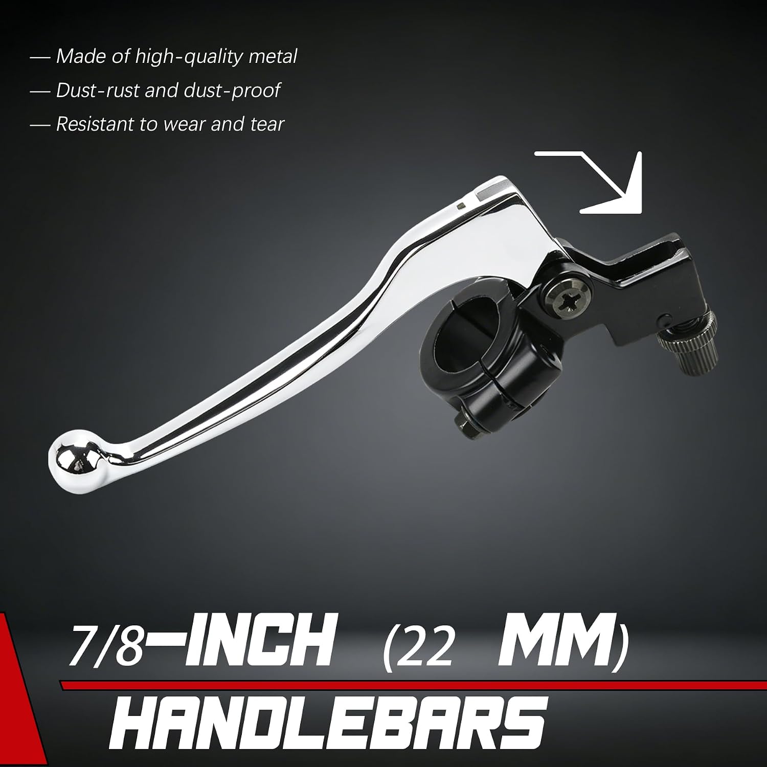 RED Rear Brake Caliper and Mini Bike Brake Lever for Coleman CT100U CC100X Baja DB30 Motovox MBX11 MBX10 MMB80 MMB105 79cc 97cc 100cc Powersports Parts