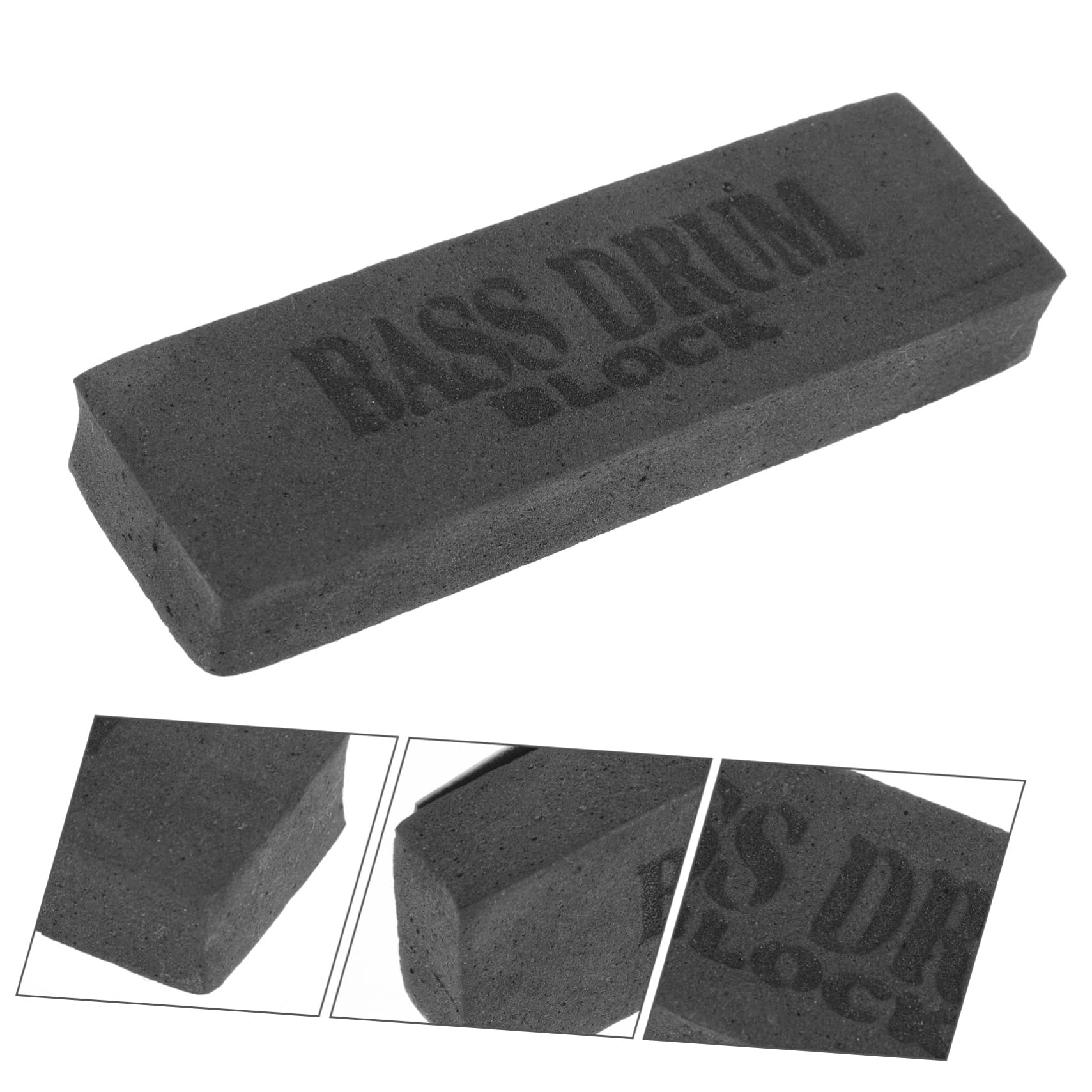 Levemolo Bass Drum Accessory Anti-skid Fixed Cotton Block Drum Set Block Stopper for Drum Set Replacement for Bass Drum Hoop Guard