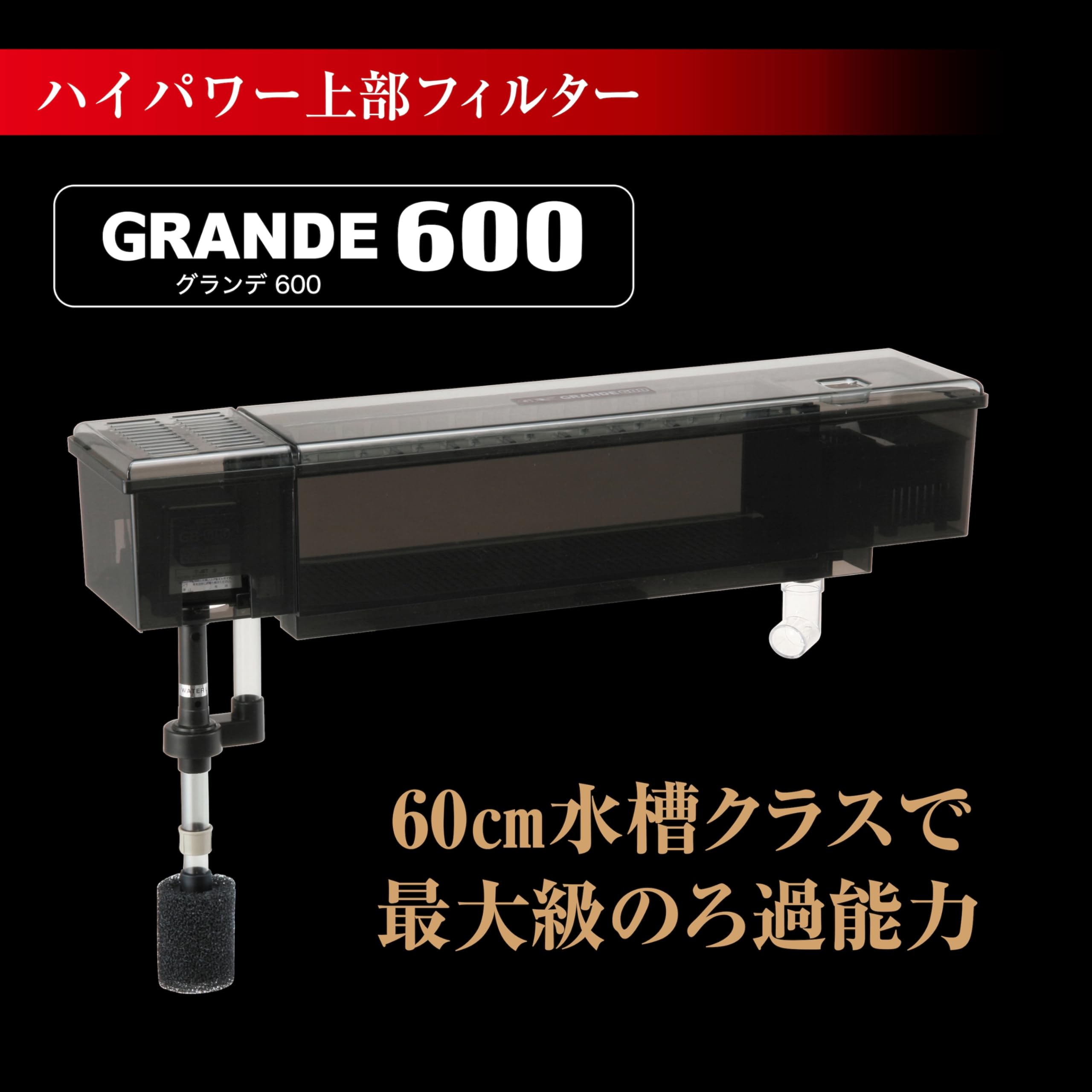 60cm 曲げガラス水槽 ラピレス グランデ600 LED ＋おまけ セット Amazon | ジェックス GEX AQUARIUM ラピレスRV60GT LEDセット グランデ